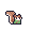 Farmer Squirrel in-game pixel portrait